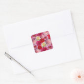 Veel rozen stickers (Envelop)