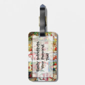 Veel Santas Easy ID Personal Bagagelabel (Achterkant verticaal)