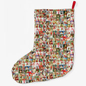 Veel  Santas Grote Kerstsok (Achterkant)