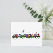 Veel schattige Dragons Briefkaart (Staand voorkant)