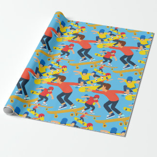 Veel Skateboarders Cadeaupapier