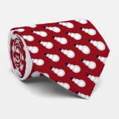 Veel Snowman-Stropdas in het rood Stropdas (Opgerold)
