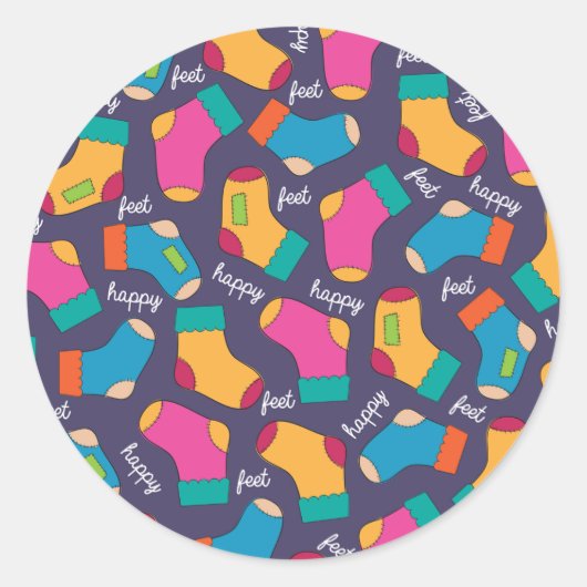 Veel Sokken Stickers (Voorkant)