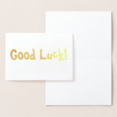 Veel succes! folie kaarten (Display)