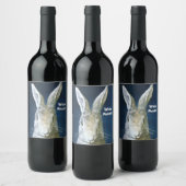 Veel succes Gezegde White Rabbit! Wijnetiketten Wijn Etiket (Flessen)