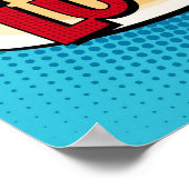 Veel succes grafisch poster (Hoek)