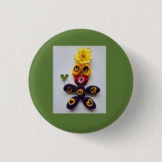 Veel Succes Ronde Button 3,2 Cm (Voorkant)
