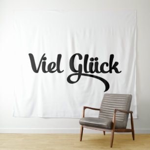 Veel succes Veel Succes Duitse Taal Wandkleed