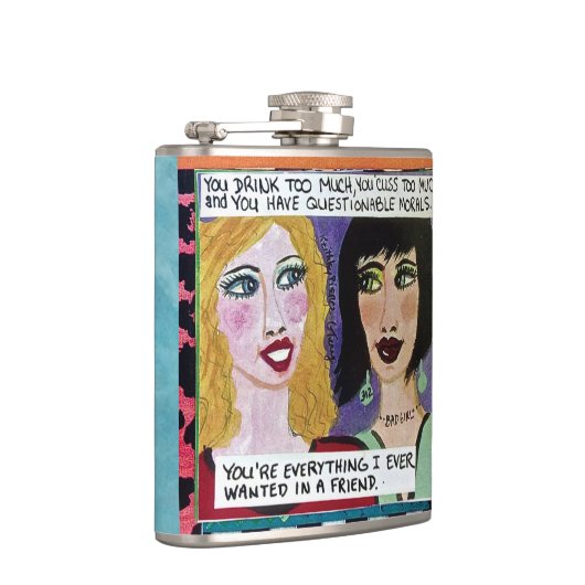 VEEL TE VEEL DRINK, DRUKT U TE VEEL HEUPFLES (Rechts)