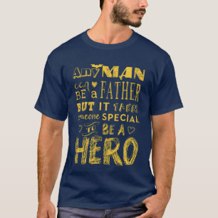 Veel vaders zijn helden grappig t-shirt cadeau