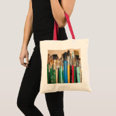 Veel verfkwasten tote bag (Voorkant (product))