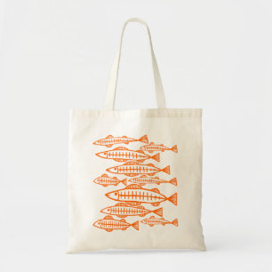 Veel Vissen - Sinaasappel Tote Bag