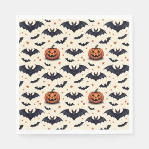 Veel vleermuizen servet