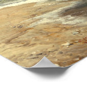 Veel weerzinwekkende Zee - Thomas Moran Fine Art P Poster (Hoek)