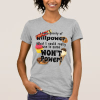 Veel Willpower heb ik niet nodig. Grappig