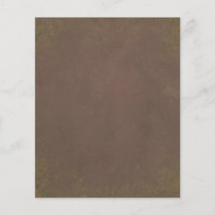 VeelDank BRUINE CHOCOLADE ACHTERGRONDEN BEELDHOUWE Flyer