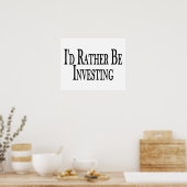 Veeleer investeren poster (Keuken)