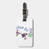 Veeleer kantelen bagagelabel (Voorkant verticaal)