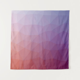 veelhoek abstract. Moderne abstracte illustratie w Wandkleed