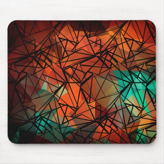 Veelhoek, verven muismat (Voorkant)