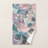 veelhoekige driehoeken bad handdoek (Handdoek)