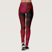 veelhoekige driehoeken leggings (Achterkant)