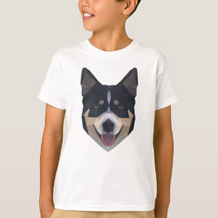 Veelhoekkunst - Dog Wolven - Wilde zoete dieren T-shirt