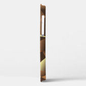 Veelhoeksachtergrond: Abstracte getextureerde kuns Case-Mate iPhone Case (Achterkant / Links)