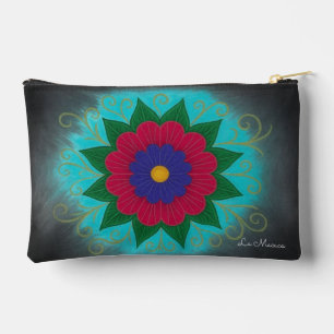 Veelkleurig bloemzakje etui