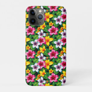 Veelkleurige bloemen en bladeren Patroon-57577 iPhone 11 Pro Hoesje