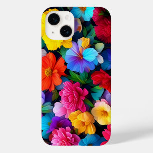 Veelkleurige bloemen Patroon-75647 Case-Mate iPhone 14 Hoesje