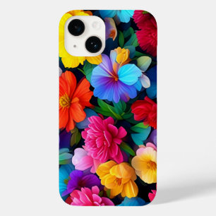 Veelkleurige bloemen Patroon-75647 Case-Mate iPhone 14 Hoesje