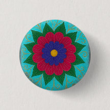 Veelkleurige bloemknop