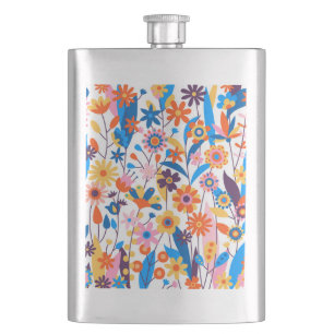 Veelkleurige exotische bloemenachtergrond-32939 flacon