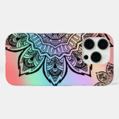 Veelkleurige iPhone mooie hoes (Achterkant (horizontaal))