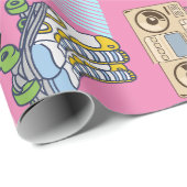 Veelkleurige jaren '90 cadeaupapier (Rol Hoek)