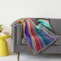 Veelkleurige levendige spiralen en werveling