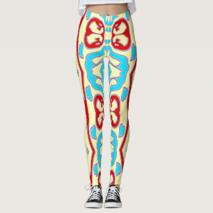 veelkleurige naadloze "Ratti_Creative_Arts" Leggings