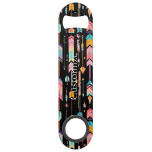 Veelkleurige Pijl Patroon Thunder_Cove Speed Flessenopener