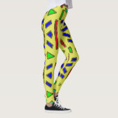  veelkleurige "Ratti_Creative_Arts" Leggings (Rechts)
