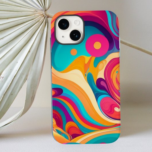 Veelkleurige spatverf Case-Mate iPhone case