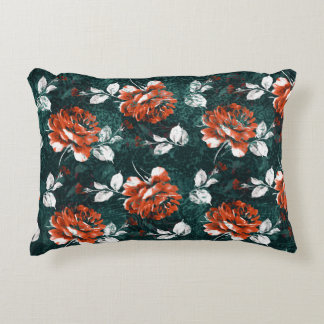 Veelkleurige vuile subbatik textuur accent kussen