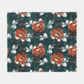 Veelkleurige vuile subbatik textuur fleece deken (Voorkant (Horizontaal))