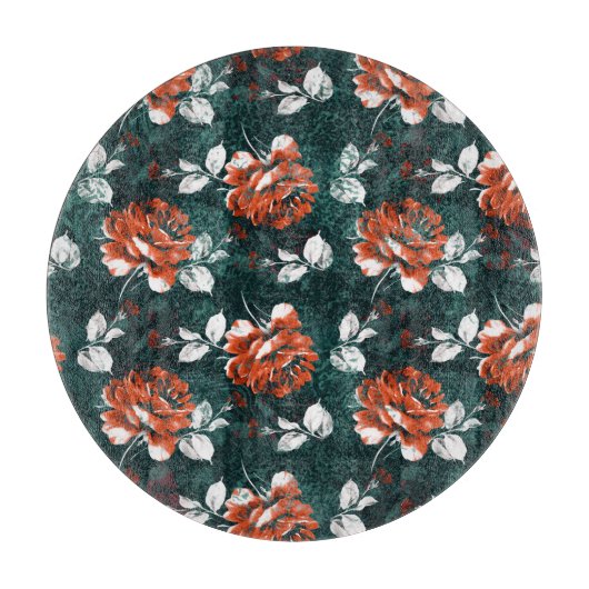 Veelkleurige vuile subbatik textuur snijplank (Voorkant)