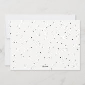 Veelste kerstfoto Modern Elegant Script Feestdagenkaart (Achterkant)