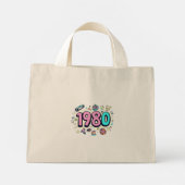 Veelzijdig alledaags Tas: van boodschappen tot avo Mini Tote Bag (Achterkant)