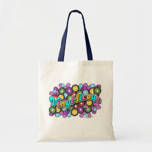 Veelzijdige, kleurrijke vinylluitige, kleurrijke p tote bag