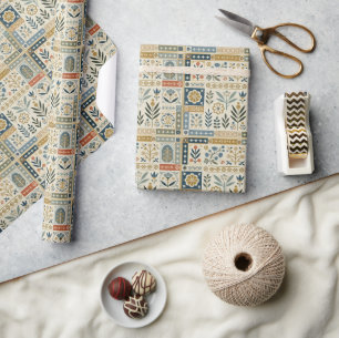 Veelzijdige Toscaanse charme bruiloft en alle gele Cadeaupapier