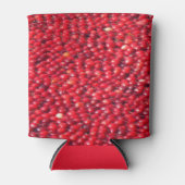 Veenbessen feestelijk rood blikjeskoeler (Voorkant)