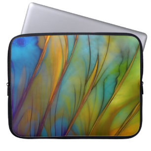 Veer Abstracte AI Kunst Laptop Sleeve
